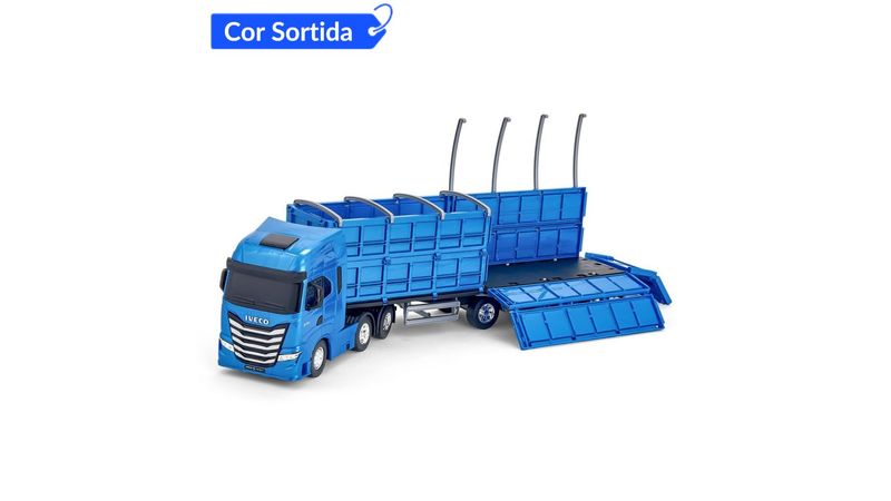 Caminhão Iveco Tector - Coletor - Azul